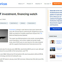 LatAm ICT investment, financing watch